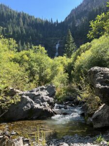 Nature, mountains, Colorado, waterfall, water, landscape, calm, peaceful, stress relief, relaxing, outdoors, hiking 